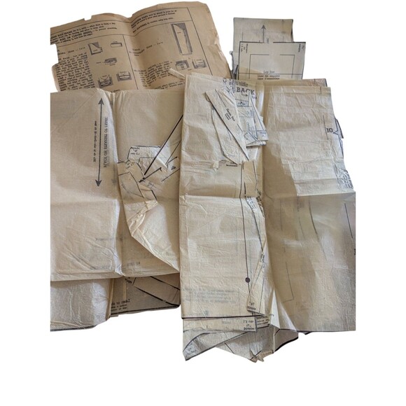 Vintage Simplicity 2999 Pattern Dress Womens Size 14 Precut Some Missing - Picture 2 of 5